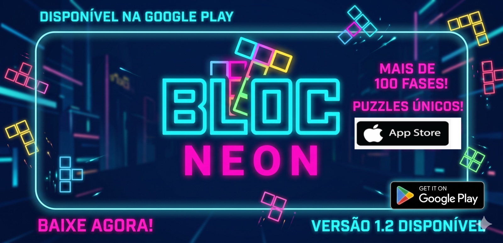 Imagem do jogo Bloc Neon